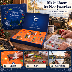 2026 Fishing Advent Calendar – 24 Days of Surprise Fishing Lures