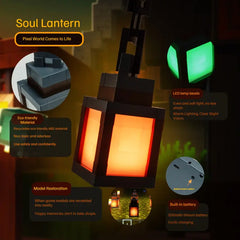 DIY Pixel Lantern Night Light 16-Color RGB USB-C Rechargeable Remote Control Four Modes Gamer Bedroom Decor Unique Birthday Gift Christmas Lights Supplies
