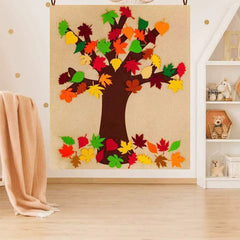 Felt Sensory & Educational Craft Kit (Fall Tree)