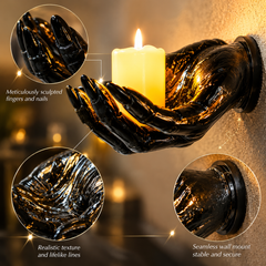 3-Piece Set of Wall-Mounted “Creepy Reaching Hands”