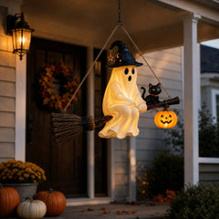 Solar Ghost Hanging Light ——From Daylight Charm to Evening Glow