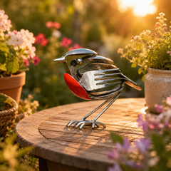 From Scraps to Soul – Handcrafted Recycled Metal Animal Sculptures, Industrial Art Figurines with a Story to Tell