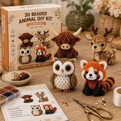 Tiny 3D Beaded Animal DIY Kit