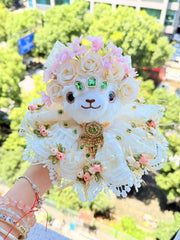 Soft Fluffy Sheep Pendant Bag Decor Gift for Girls