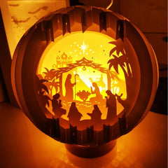 Starry Glow in a Paper Sphere – Dimmable, Dreamy, Delightful