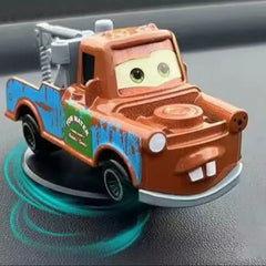 Linked Steering Mustang Alloy Car Ornament, Car Dashboard Mini Racing Model Decor