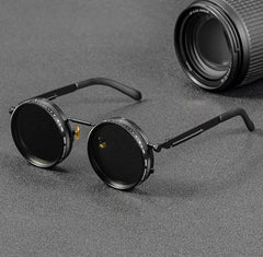 Polarized Round Sunglasses ND9 Adjustable Dimming Sun Glasses
