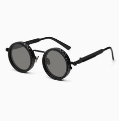 Polarized Round Sunglasses ND9 Adjustable Dimming Sun Glasses