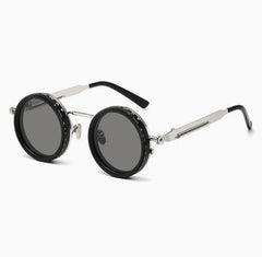 Polarized Round Sunglasses ND9 Adjustable Dimming Sun Glasses