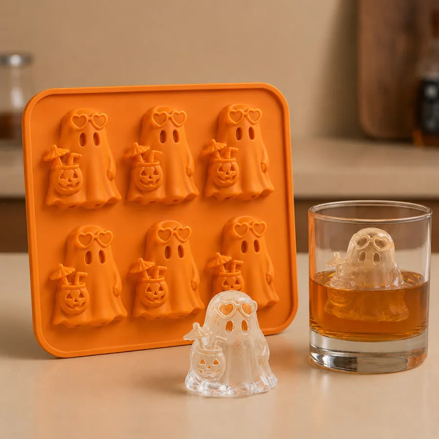 Summerween Ghost Ice Cube Mold