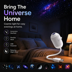 Plug-and-Play HD Star Projector