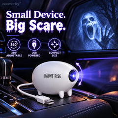 Haunt Rise Halloween Window Projector-360° Adjustable Stand for Home Decor
