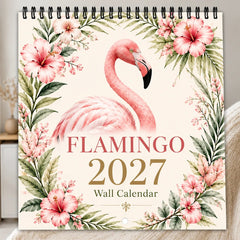 2027 Flamingo Calendar