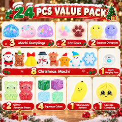 🎄 Christmas Surprise Egg Vending Machine – 24 Mystery Surprises for Kids