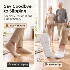 6/10/20pairs Cushioned No-Show Socks with Padded Support Cushioned socks For Seniors