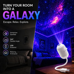Plug-and-Play HD Star Projector
