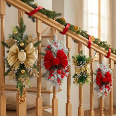 45 cm Hanging Christmas Wreath (LED Option)