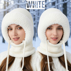 4-in-1 Full-Covering Winter Beanie Hat