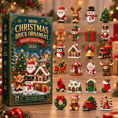 24-Day Mini Christmas Ornament Advent Calendar