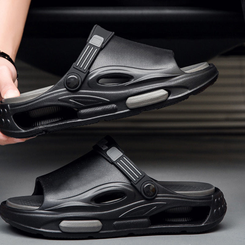 Summer Non-Slip Wear-Resistant Soft Thick Sole Buckle Sandals