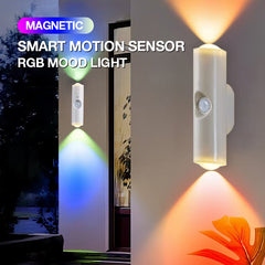 RGB Magnetic Ambient Lamp – Dimmable Colors, Strong Magnet