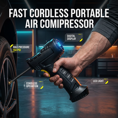 Portable Cordless Car Air Pump for Road Emergencies
