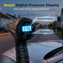 Portable Cordless Car Air Pump for Road Emergencies